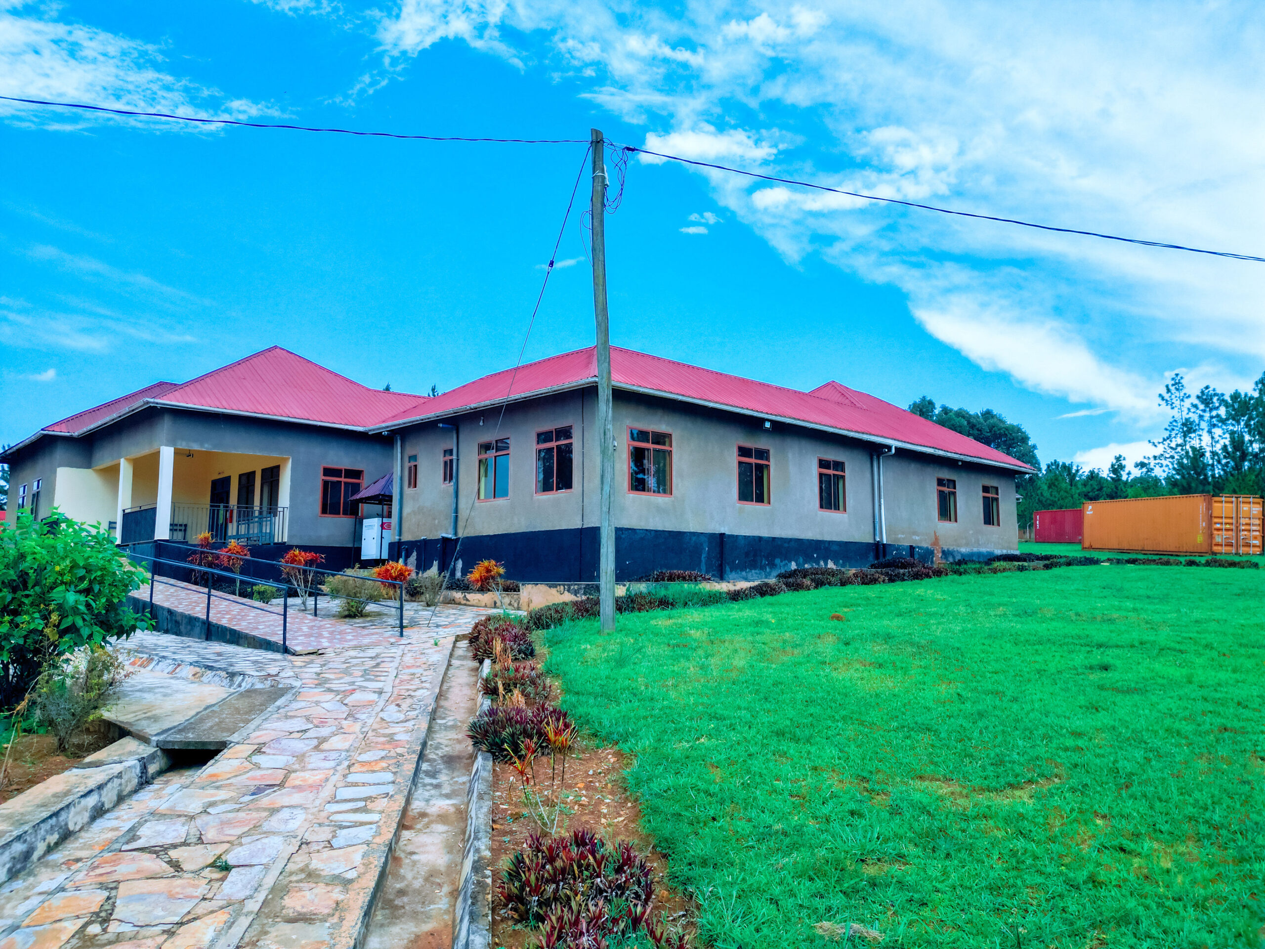 Patient care at Kashambya Hospital