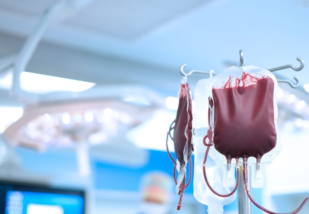 Blood donation and transfusion at Kashambya Hospital